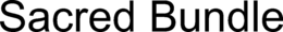 SACRED BUNDLE trademark