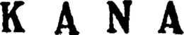 KANA trademark