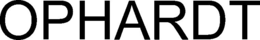 OPHARDT trademark