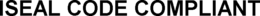 ISEAL CODE COMPLIANT trademark