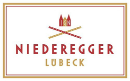IGN I·G·NIEDEREGGER·LUEBECK LUEBECKER MARZIPAN NIEDEREGGER LUEBECK trademark