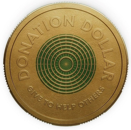 DONATION DOLLAR GIVE TO HELP OTHERS trademark