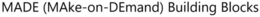 MADE (MAKE-ON-DEMAND) BUILDING BLOCKS trademark