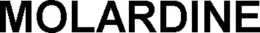 MOLARDINE trademark