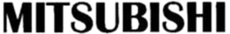 MITSUBISHI trademark