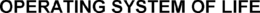 OPERATING SYSTEM OF LIFE trademark
