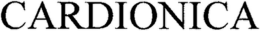 CARDIONICA trademark