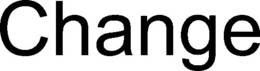CHANGE trademark