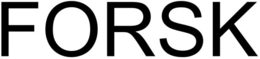 FORSK trademark