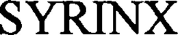 SYRINX trademark