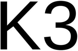 K3 trademark