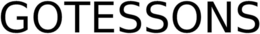 GOTESSONS trademark