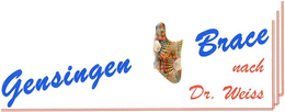 GENSINGEN BRACE NACH DR. WEISS trademark