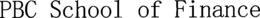 PBC SCHOOL OF FINANCE trademark