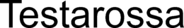 TESTAROSSA trademark