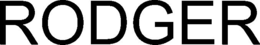 RODGER trademark