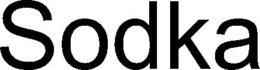 SODKA trademark