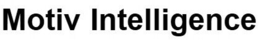 MOTIV INTELLIGENCE trademark