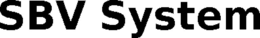 SBV SYSTEM trademark