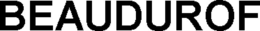 BEAUDUROF trademark