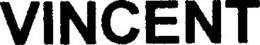 VINCENT trademark