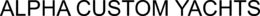 ALPHA CUSTOM YACHTS trademark