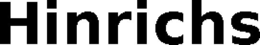 HINRICHS trademark