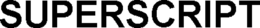 SUPERSCRIPT trademark