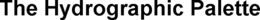 THE HYDROGRAPHIC PALETTE trademark