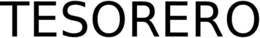 TESORERO trademark