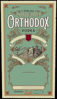 SIBERIA ORTHODOX VODKA ORTHODOX trademark