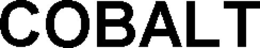 COBALT trademark