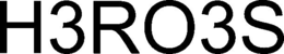 H3RO3S trademark