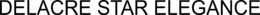 DELACRE STAR ELEGANCE trademark