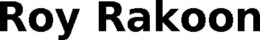 ROY RAKOON trademark