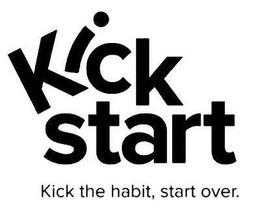 KICK START KICK THE HABIT, START OVER. trademark