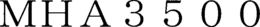 MHA3500 trademark