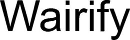 WAIRIFY trademark