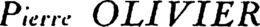 PIERRE OLIVIER trademark