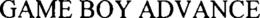 GAME BOY ADVANCE trademark