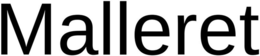 MALLERET trademark