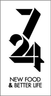 724 NEW FOOD & BETTER LIFE trademark