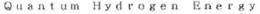 QUANTUM HYDROGEN ENERGY trademark