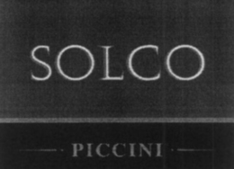 SOLCO PICCINI trademark