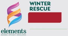 WINTER RESCUE ELEMENTS SCIENCE. EFFICACY. EXCELLENCE. trademark