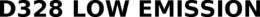 D328 LOW EMISSION trademark