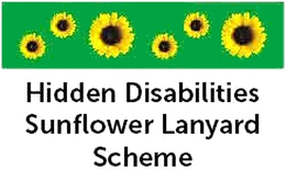 HIDDEN DISABILITIES SUNFLOWER LANYARD SCHEME trademark