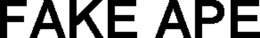 FAKE APE trademark