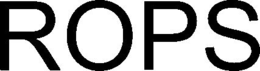 ROPS trademark