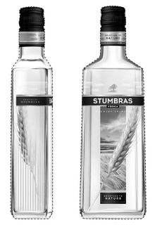 STUMBRAS VODKA DEVOTION TO NATURE BOTTLED BY PREMIUM SPIRIT DEVOTION TO NATURE 40% VOL CRAFTED BY STUMBRAS trademark